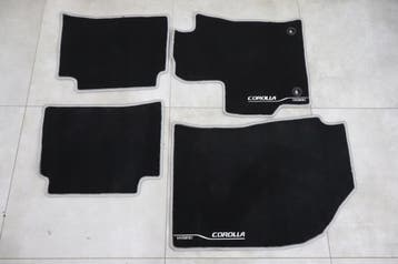 velours vloermatten set Toyota Corolla E21 PW210-02006, Verzenden, Gebruikt