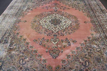 Tabriz - Vloerkleed - 295 cm - 248 cm - gewassen, Nieuw