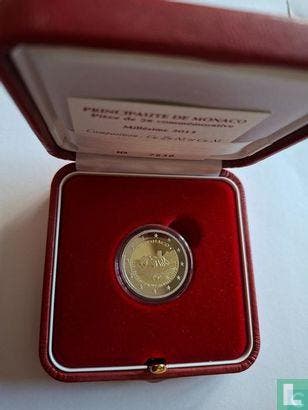 Monaco 2 euro 2016 (PROOF) 150 jaar sinds de stichting v..., Verzenden, Losse munt