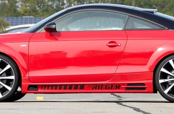 Rieger side skirt | TT (8J): 09.06- - Coupé, Roadster | l st, Verzenden