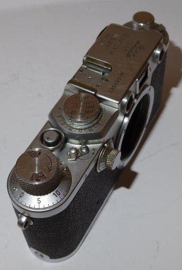 Leica IIIf body - 1951 - working Meetzoeker camera (Zonder