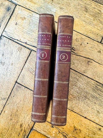 Suétone - Vie des Douze Césars - Suétone - 1770, Antiek en Kunst