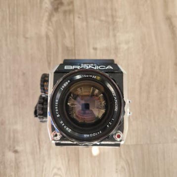 Bronica EC + 2,8/100mm Zenzanon | 120 / medium formaat, Audio, Tv en Foto, Nieuw