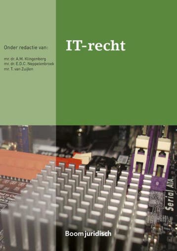 IT-recht / Boom Juridische studieboeken 9789462905634, Boeken, Verzenden, Zo goed als nieuw, A.T. Klingenberg