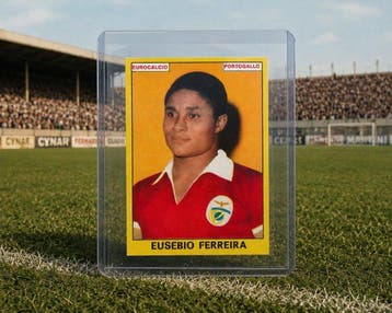 1966/67 Panini Calciatori 1966-67 Eusebio Ferreira Original