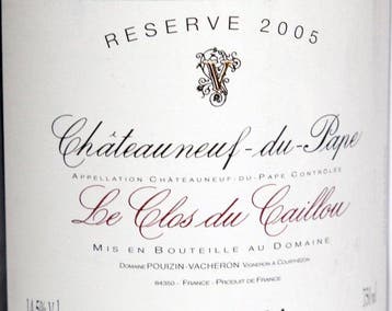 2005 Le Clos du Caillou, La Reserve - Châteauneuf-du-Pape -, Verzamelen, Nieuw