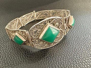 Sans prix de réserve - Bracelet Argent - 15.00ct. tw.