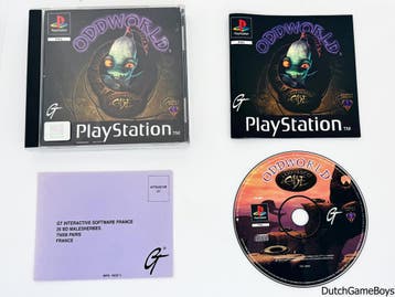 Playstation 1 / PS1 - Oddworld - Loddysee Dabe + Reg. Card, Verzenden, Gebruikt