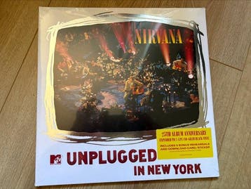 Nirvana - MTV Unplugged In New York - 25th Anniversary, Nieuw in verpakking