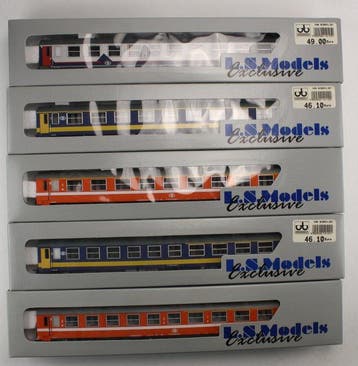 L.S. Models H0 - 12112/12113/12122/12123/12125 - Wagon de, Hobby & Loisirs créatifs, Trains miniatures | HO