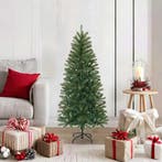 vidaXL Kunstkerstboom met standaard Groen 120 cm PVC, PE en, Verzenden, Nieuw