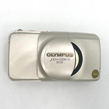 Olympus Mju Zoom 115 Deluxe | Appareil photo compact, TV, Hi-fi & Vidéo, Appareils photo analogiques