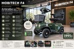 2026 MOBIETECH F4 Scootmobiel - met uitneembare accu, Divers, Verzenden