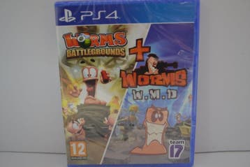 Worms Battlegrounds + WMD - SEALED (PS4), Nieuw