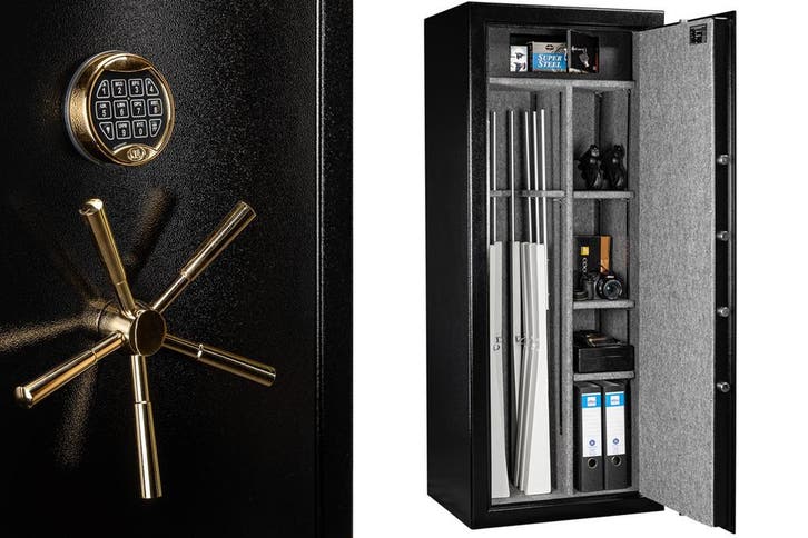 MustangSafes Wapenkluis bekleed S2 gecertificeerd - MSG 20-5, Huis en Inrichting, Brandblussers en Brandkasten, Brandkast, Nieuw