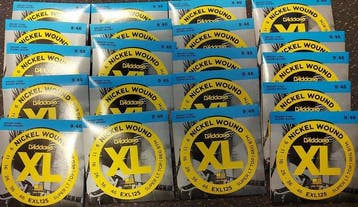 DAddario EXL125 009-046 - 20 Sets of Strings for Electrical, Nieuw