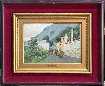 Nicolas De Corsi (1882-1956) - In Costiera