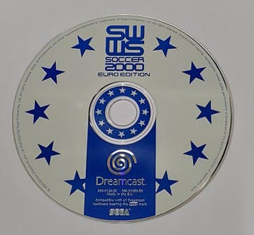 SWOS soccer 2000 euro edition losse disc (Dreamcast, Games en Spelcomputers, Ophalen of Verzenden, Nieuw
