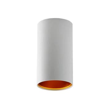 Spectrum - Plafond opbouw spot wit-Goud GU10, Huis en Inrichting, Lampen | Plafondlampen, Verzenden, Nieuw, Overige fittingen