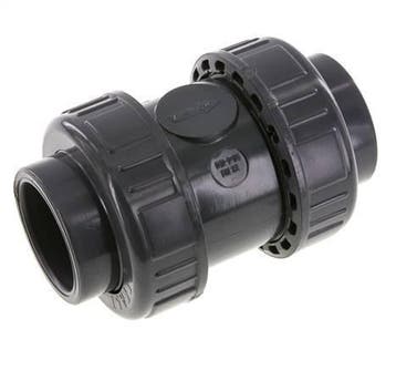 PVC Terugslagklep 40 Mm 0.012-16Bar (0.17-232Psi), Verzenden