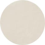 tectake Kortpolig vloerkleed Soft Zone - crème, Ø 120 cm, Maison & Meubles, Ameublement | Tapis & Moquettes, Verzenden