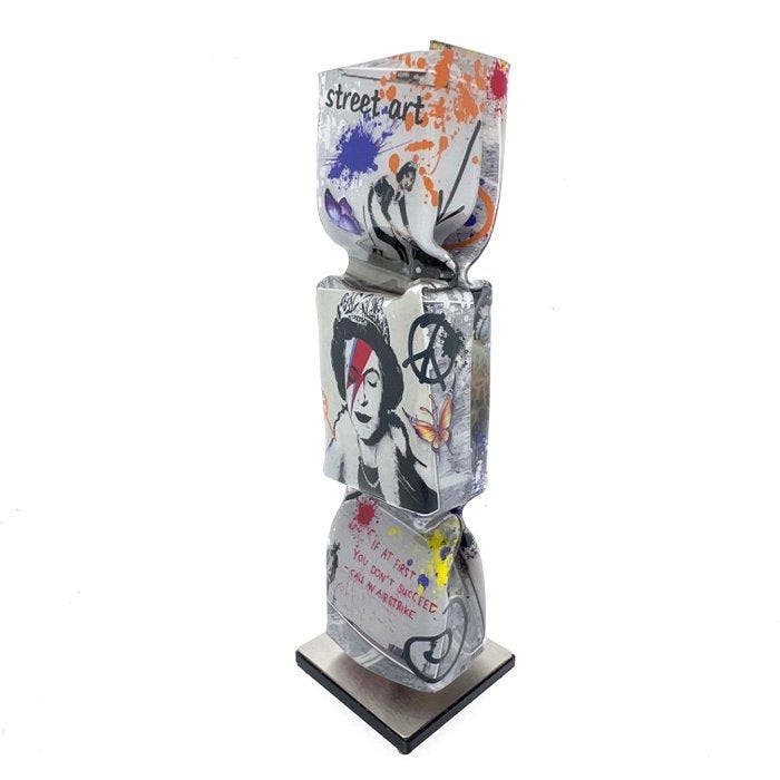 Ad van Hassel (1953) - Luxury Art Candy Toffee - Hommage to, Antiek en Kunst, Kunst | Designobjecten