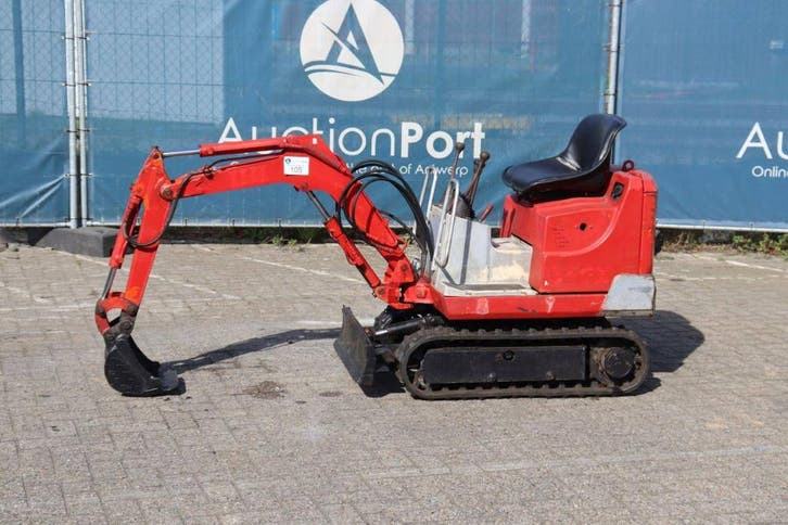 Veiling: Minigraver IHI IS-4GX Diesel, Zakelijke goederen, Machines en Bouw | Kranen en Graafmachines, Ophalen