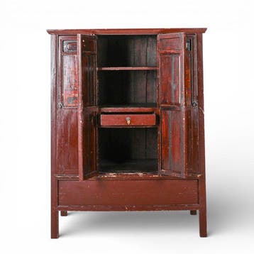 Meuble cabinet sur pied - Bois - de Casametnto - XIXe siècle
