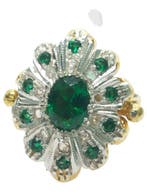 Sans prix de réserve - Bague - 9 carats Argent, Or jaune, Nieuw