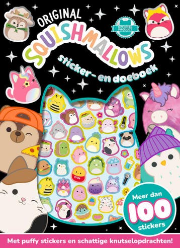 De Super Squishy Club - Original Squishmallows sticker- en d, Verzenden