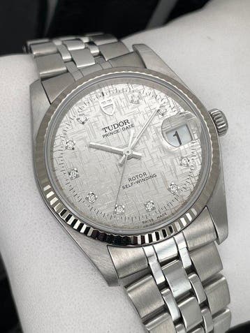 Tudor - Prince Oysterdate Automatic Diamonds - 74034 - Homme