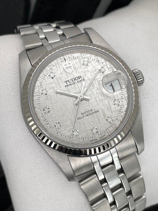 Tudor - Prince Oysterdate Automatic Diamonds - 74034 - Homme, Bijoux, Sacs & Beauté, Montres | Anciennes | Antiquités