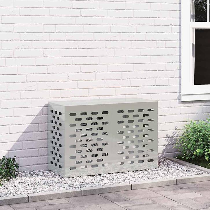 vidaXL Air Conditioner Hoes zilver 90 x 40 x 60 cm, Electroménager, Climatiseurs, Envoi
