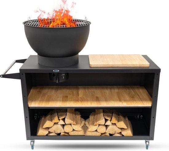 HEAT Mobiele BBQ & Plancha, Zakelijke goederen, Landbouw | Werktuigen, Verzenden