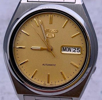 Seiko - Seiko 5 Automatic Day-Date - Zonder minimumprijs -