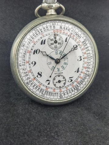 French Railroad Chronograph - pocket watch - 1900-1949, Nieuw