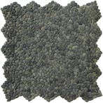Wand Mozaïek Tegels Factory Mini Kiezelsteen Zwart - Matj.., Doe-het-zelf en Bouw, Tegels, Wandtegels, Nieuw, Ophalen of Verzenden