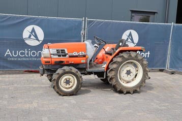 Veiling: Minitractor Kubota GL-27 Diesel 27pk, Ophalen