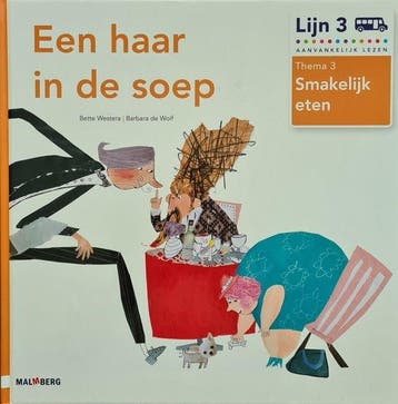 groep 3 thema 3 Smakelijk eten / Lijn 3 / Prentenboek, Verzenden, Zo goed als nieuw, Kim Van Der Zouw
