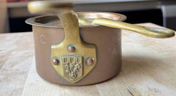 cousances - Steelpan (5) - Koper, Antiek en Kunst, Antiek | Keukengerei