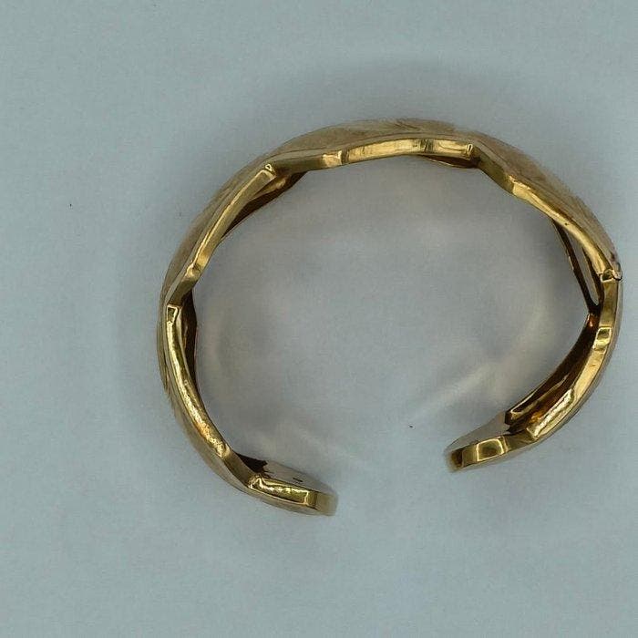 Armband - 18 karaat Geel goud, Handtassen en Accessoires, Armbanden