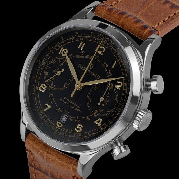 Tecnotempo - Automatic Chronograph - TelemetriX - Swiss, Handtassen en Accessoires, Horloges | Heren