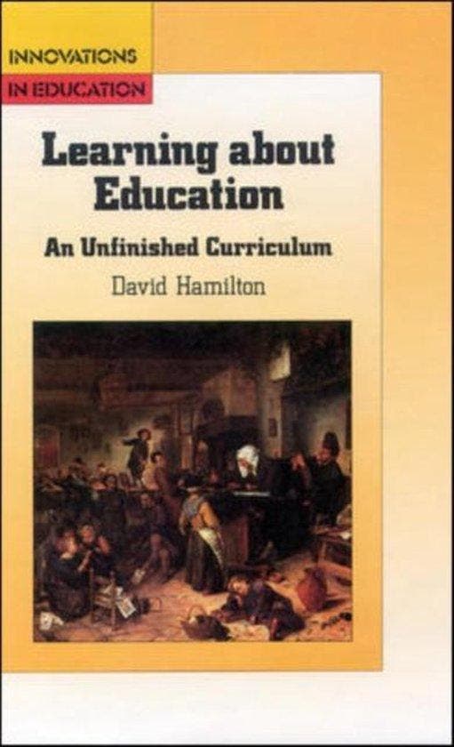 LEARNING ABOUT EDUCATION 9780335095858 David Hamilton, Livres, Langue | Anglais, Envoi