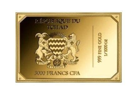 10 x 1/1000 troy oz - Goud .999 - 2024 10 x 1/1000 oz .999, Postzegels en Munten, Edelmetalen en Baren