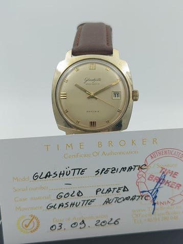 Glashütte - Spezimatic - Sans prix de réserve - Homme -, Nieuw