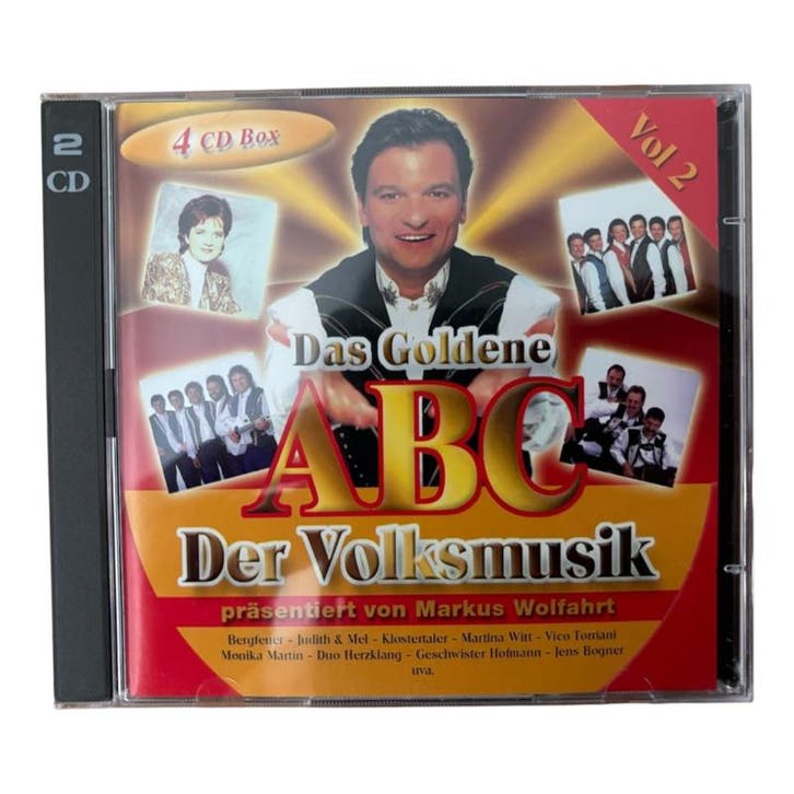 Das Goldene ABC Der Volksmusik VOL 2 (2CD) (TWEEDEHANDS), Cd's en Dvd's, Cd's | Overige Cd's, Verzenden