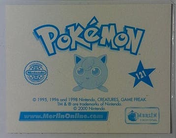 Pokémon - Merlin Charizard Sticket, Nieuw