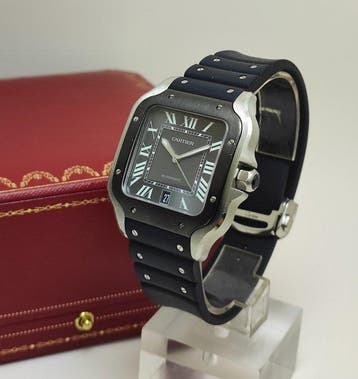 Cartier - Santos de Cartier Large - WSSA0037 - Homme -, Nieuw
