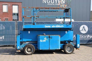 Veiling: Schaarhoogwerker Genie GS-4069 RT 363kg 14m 2012, Ophalen