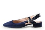 Maripe Slingbacks in maat 37½ Blauw, Maripe, Gedragen, Verzenden, Blauw